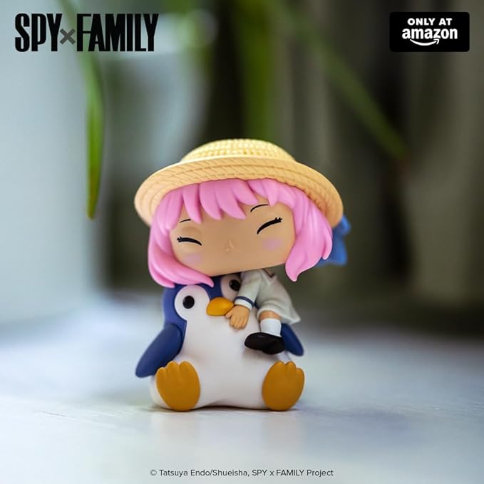 Funko Pop! Plus: SPY x Family - Anya Forger with Penguin - Amazon Exclusive - Collectable Vinyl Figure - Gift Idea - Official Merchandise - Toys for Kids & Adults - Anime Fans - Figure for Collectors