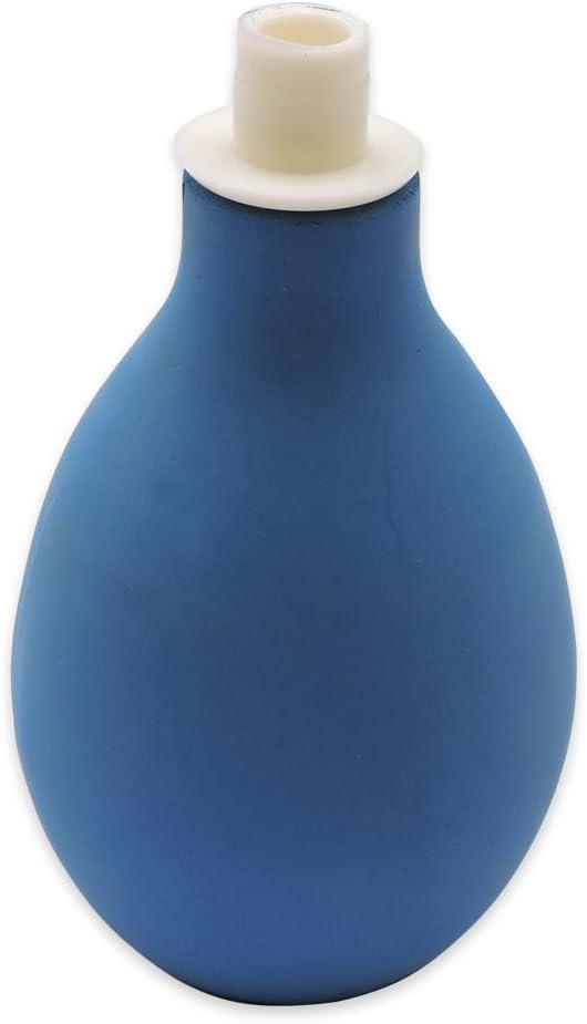 Rectal Enema Syringe, Anal and Vaginal Douche for Gentle Cleansing, Suitable for Men, Women - 8 US Fl Oz Capacity, Blue Color