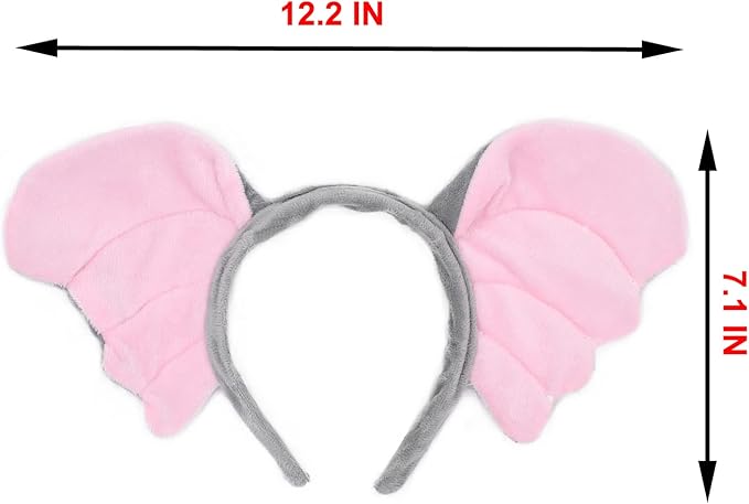 Plush Animal Ears and Horns Headband-Halloween Christmas Festival Theme Party Animal Cosplay Costume Headbands