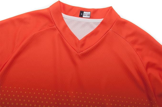 Dirt Bike Jersey for Youth, Kids Mountain Bicycle Shirt Long Sleeve Children Downhill Jerseys for Motorcycle Motocross