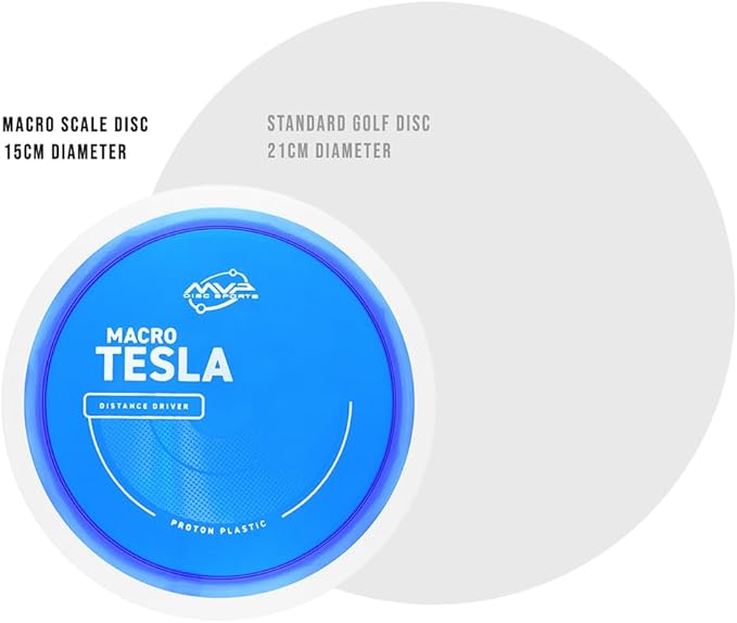 MVP Disc Sports Macro Tesla Disc Golf Mini Marker (Pick Your Favorite Plastic!)