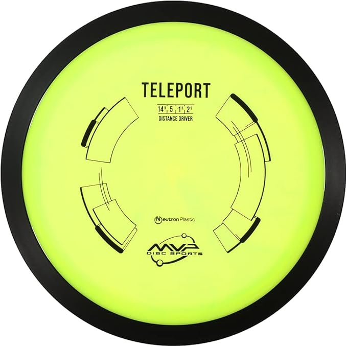 MVP Disc Sports Neutron Teleport Disc Golf Distance Driver (Colors May Vary)