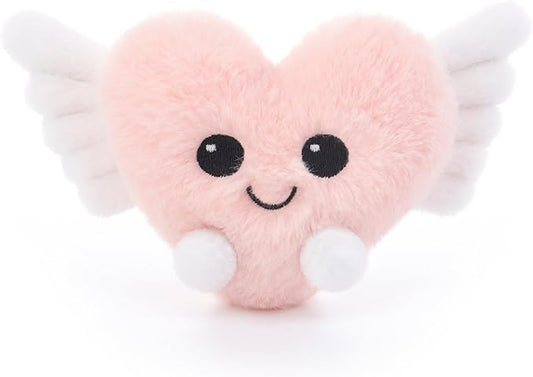 Apricot Lamb Angel Love Stuffed Animals for Kids, Soft Cute Plush Toys for Baby Girl and Boy, 4 Inches