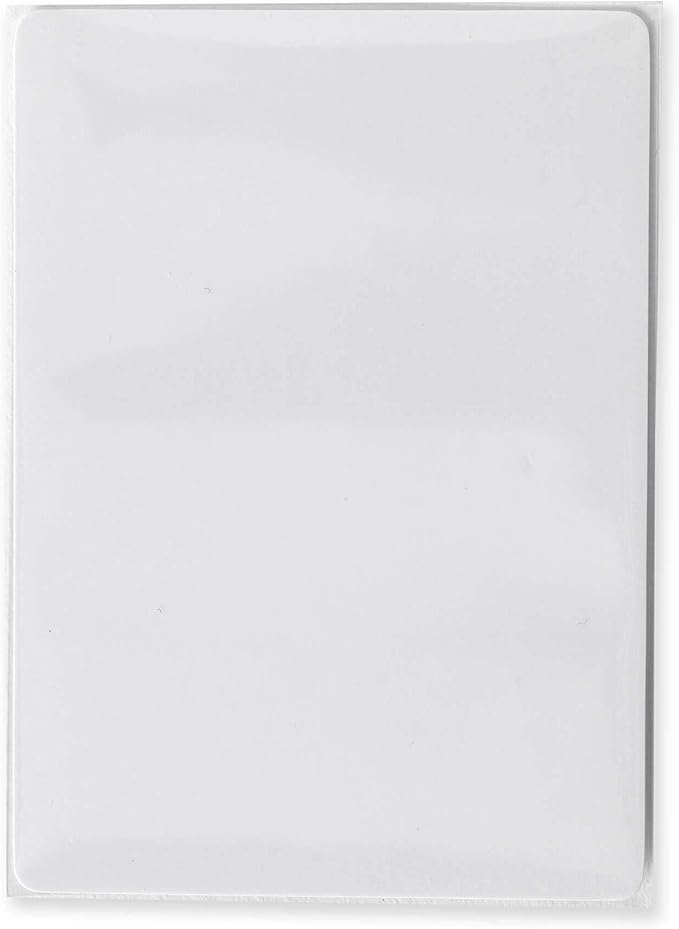 Vault X Exact Fit Sleeves (100 Pack) Perfect Inner Sleeves for Trading Cards, Clear