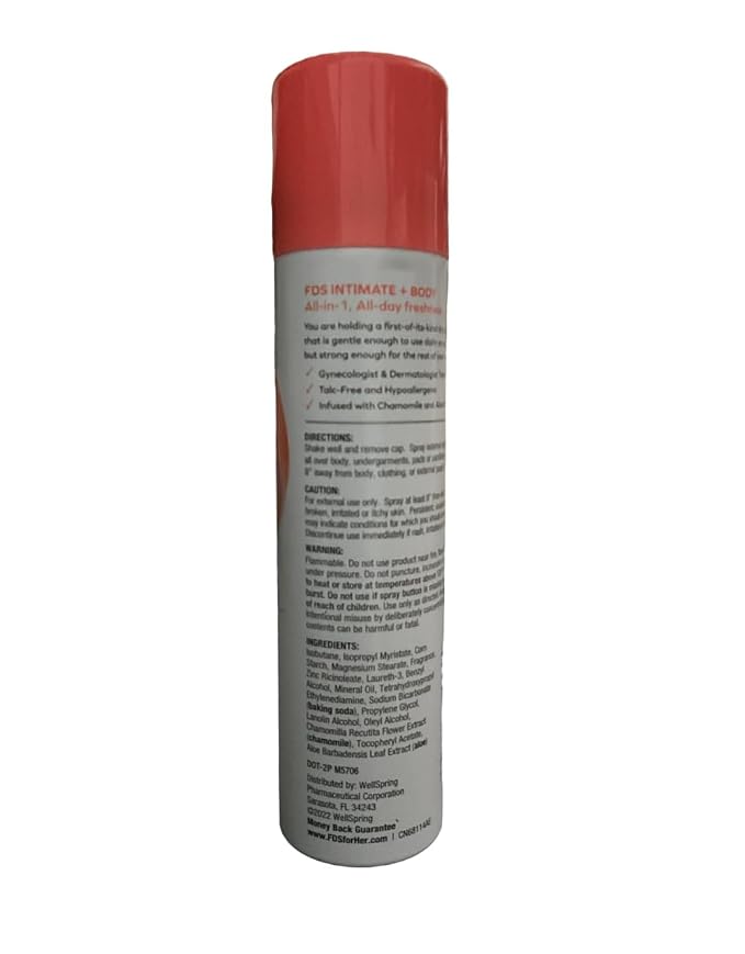 Feminine Discreet Sensual White Blossom Deodorant Spray, 2 Ounce -- 12 per case.