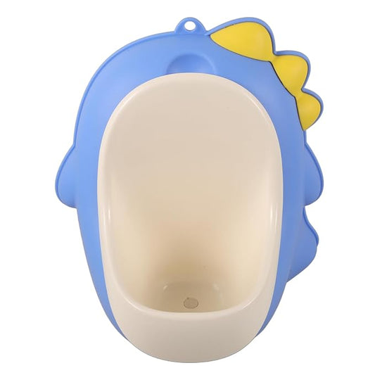 ibasenice Cartoon Dinosaur Training Urinal Wall-Mounted Boys Urinal for Potty Training Design Encourages Habits for Home Use and Travel