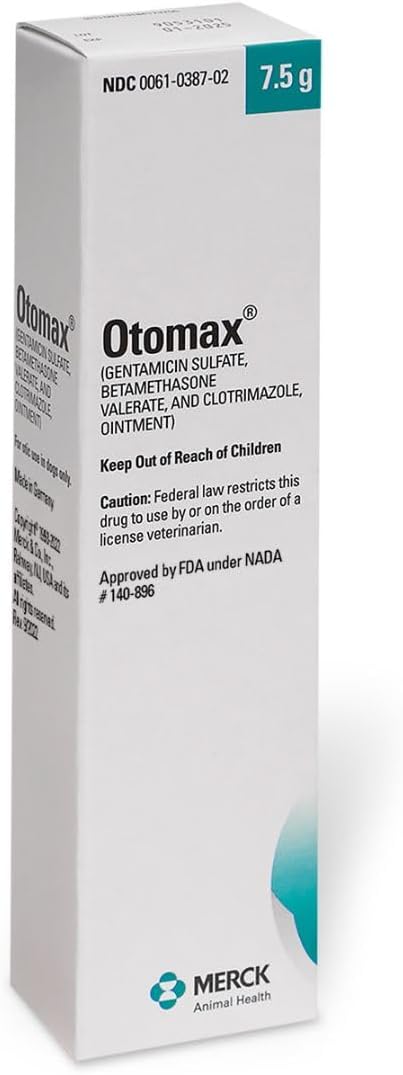Otomax Ointment for Dogs 7.5gm
