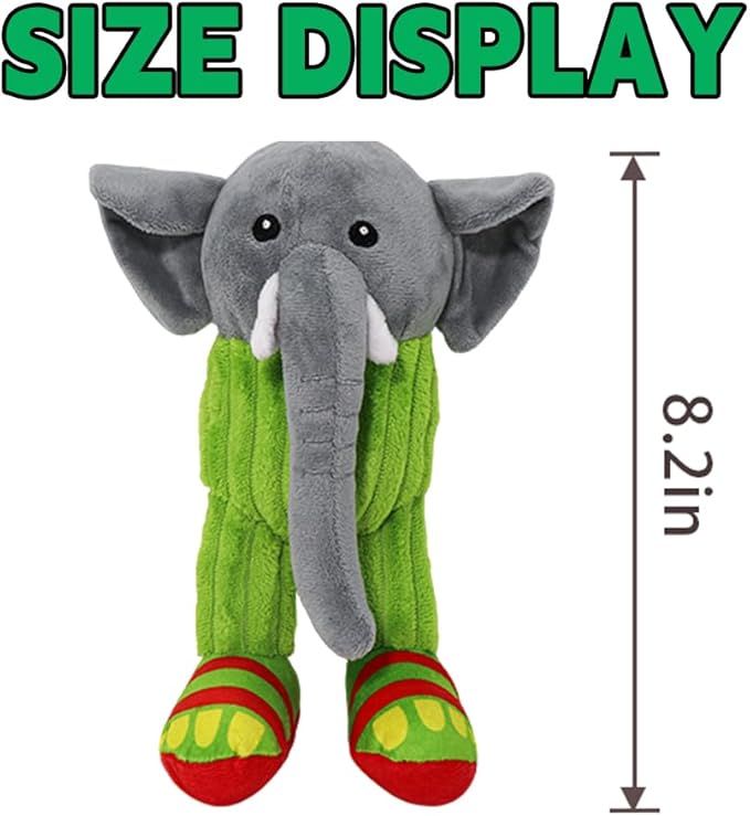 Italian Brainrot,Tung Tung Tung Sahur Plushies Toy 16inch for Fans Gift, Soft Stuffed Animal Pillow for Home Kids' Bedroom Decor, Birthday Christmas Choice for Boys Girls (Cactus Elephant)