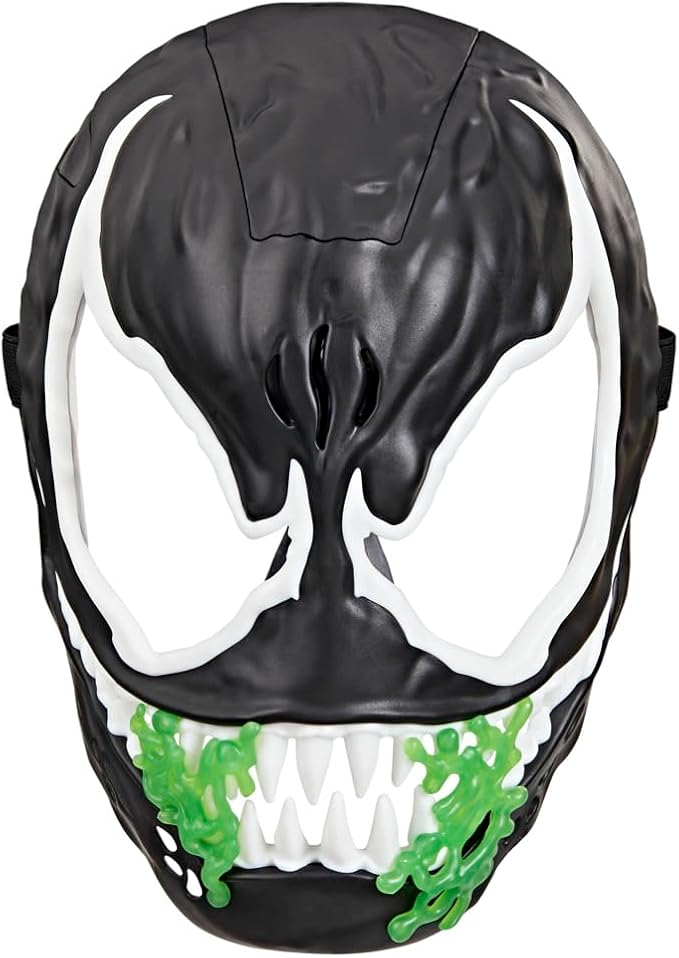 SPIDER-MAN Marvel VenomVersus Venom Glow-in-The-Dark Mask for Role Play, Super Hero Toys for Kids, Ages 5+