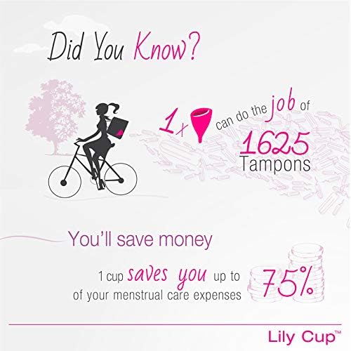 Intimina Lily Cup Size A - Ultra-Soft Menstrual Cup, Reusable Period Protection for up to 12 Hours, Medical-Grade Silicone Women’s Period Care