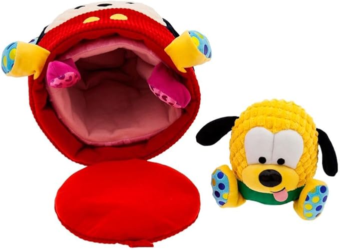 Disney Store Mickey Mouse & Friends Nesting Plush Set - Multi-Functional Toy for Tactile Learning & Play - Perfect for Kids Enthusiasts