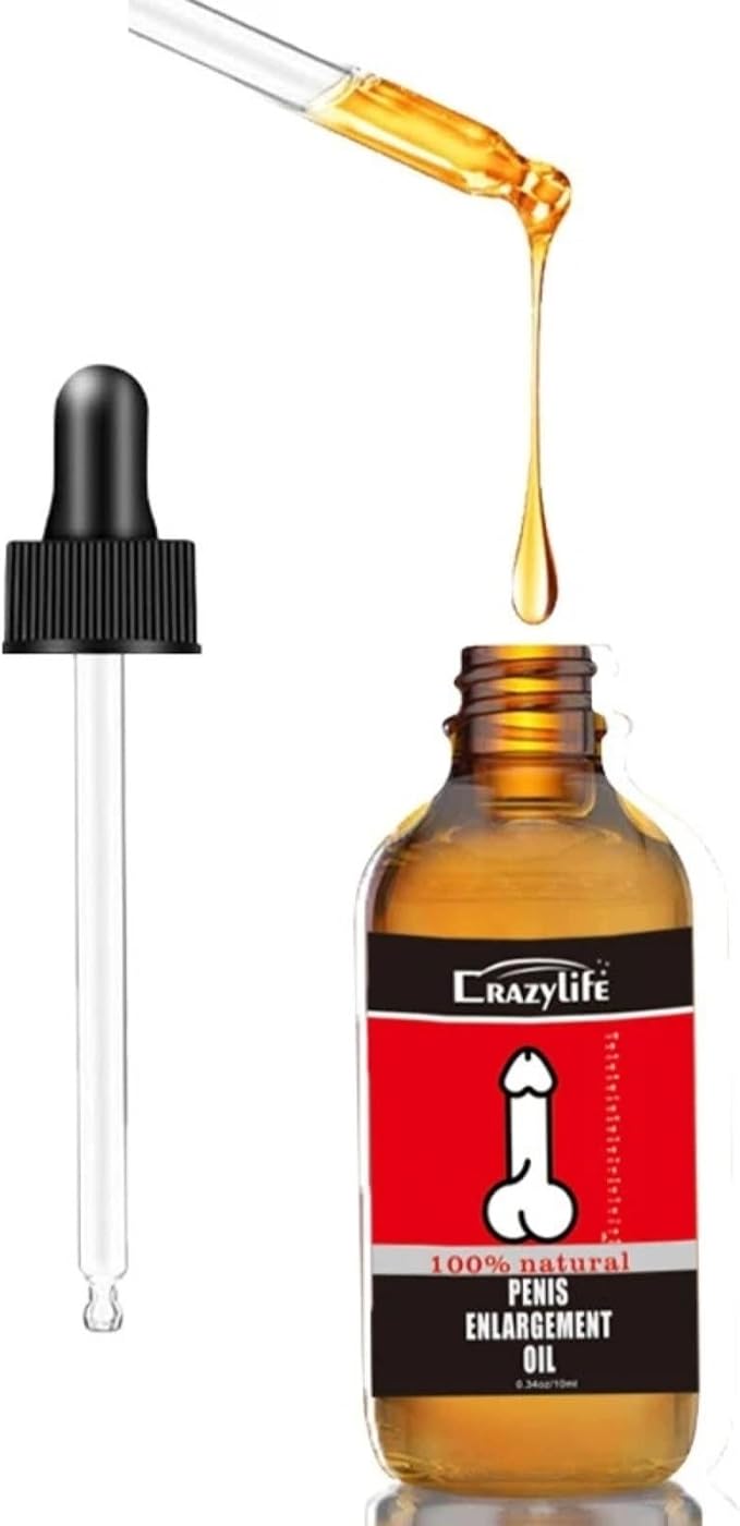 Red Enlargement Oil, Growth Enhancement Oil for Men 10ML (Pack of 2)