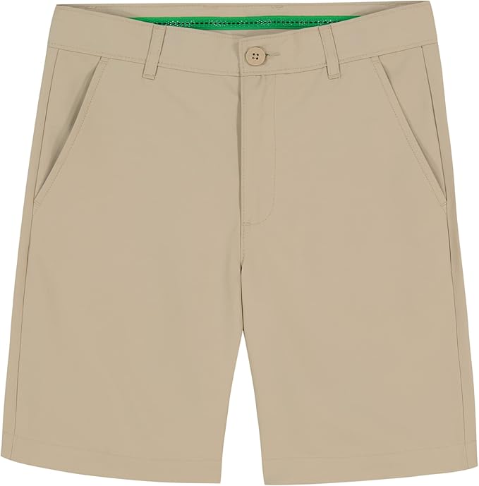 Izod Boys' Performance Golf Swingflex Stretch Straight Fit Short