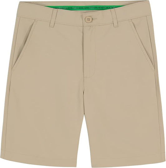 Izod Boys' Performance Golf Swingflex Stretch Straight Fit Short