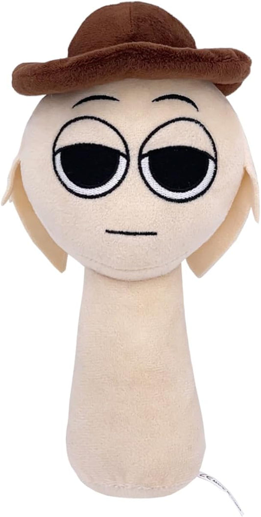 Super JAKES Game Plush Toys,Soft Stuffed Animal Pillow Figure Doll Christmas Birthday Gifts for Adult Kids (Light Grey)