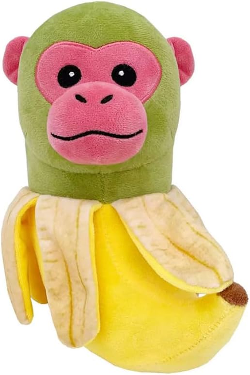 Italian Brainrot,Tung Tung Tung Sahur Plushies Toy 13inch for Fans Gift, Soft Stuffed Animal Pillow for Home Kids' Bedroom Decor, Birthday Christmas Choice for Boys Girls(Banana Monkey)
