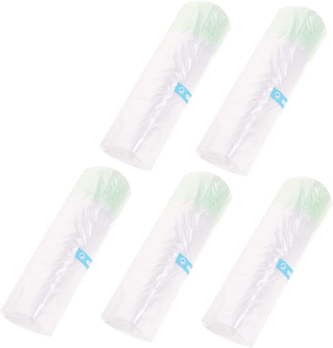 FOMIYES 5rolls Portable Potty and Girls Urinal Bag for Boys Camping Travel Disposable Cleaning