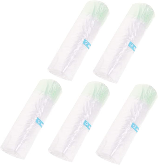 FOMIYES 5rolls Portable Potty and Girls Urinal Bag for Boys Camping Travel Disposable Cleaning