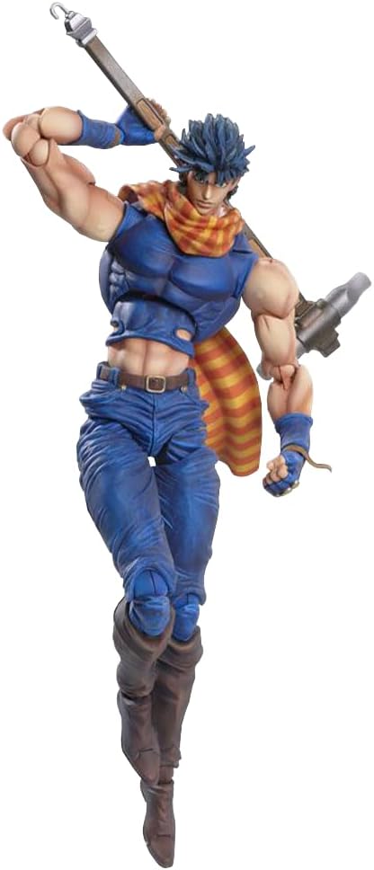 JJBA Figure Joseph Joestar Super Action Statue 6.69" Movable Anime Figurine Joseph Joestar Action Figure Desktop Decoration Collectibles Gift