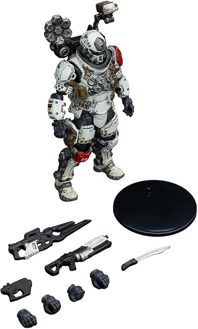JOYTOY 1/18 Action Figure Battle for The Stars Sorrow Expeditionary Forces 09th Legion Assault Company-Signaller Collection Model Birthday Gifts