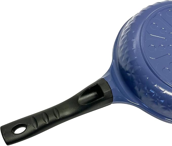 |MADE IN KOREA| 8" Ceramic Coating Interior and Exterior Frying Pan Cooking Wok