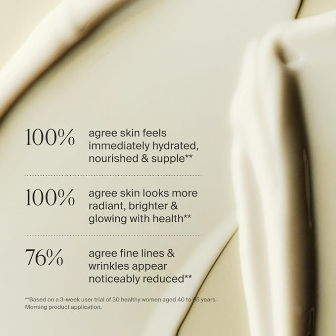 Timeline Mitopure™ - Dewy Cream Lightweight Moisturizer With Peptides to Hydrate, Plump & Protect Dry Skin - 1.7 Fl Oz