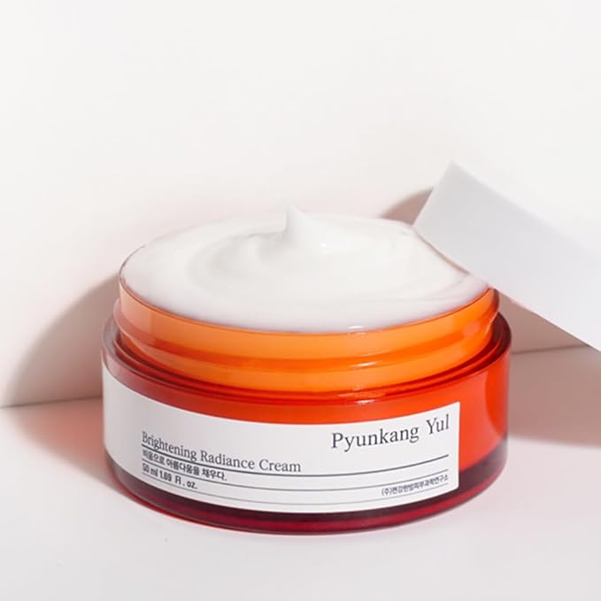 Pyunkang Yul PKY Radiance Vita Cream with Vitamin C and Pearl Extract, 1.69 Fluid Ounces (50 Milliliters) – Moisturizing Cream for Flawless, Radiant Skin