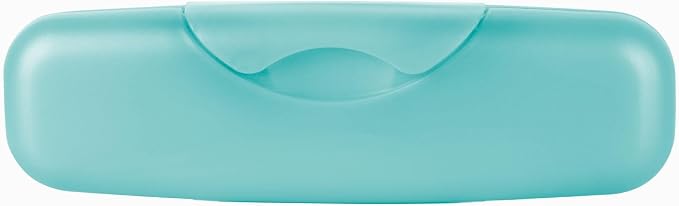RADIUS Large Tampon Travel Case - Seamless Protective Storage Container, Durable Makeup and Medicine Purse Organizer with Secure Snap Lock (1.25 x 2 x 7.25 IN) - Pack of 1, Case