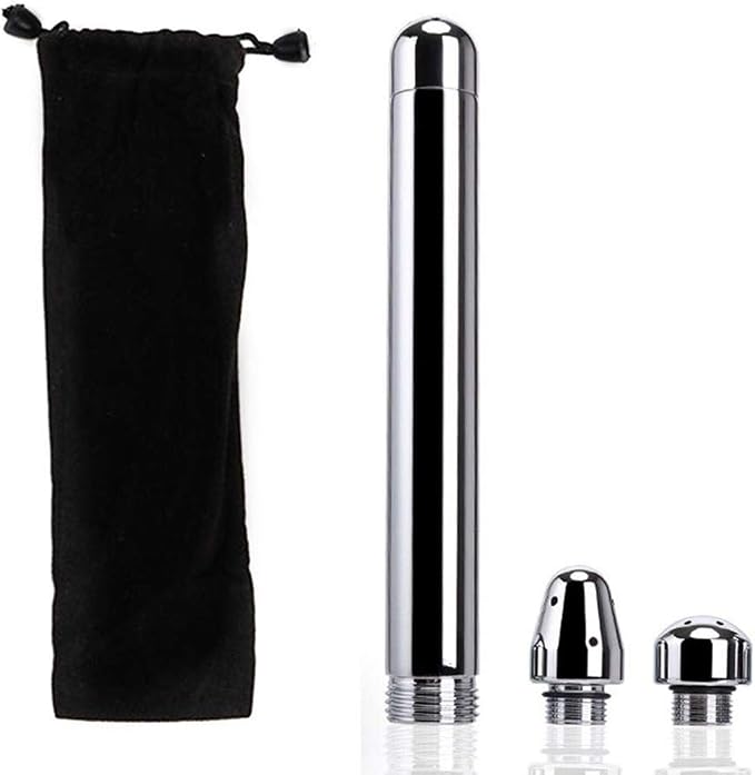 Shower Douche Enema Kit with Hook up, Colon Nozzle Cleaner System with 59 inch Shower Hose and 3 Heads for Men Women Cleaning
