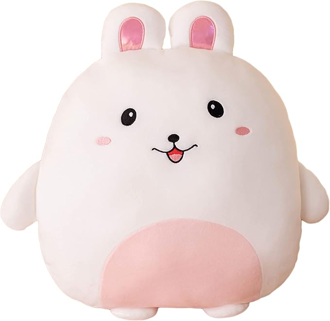 Bunny Plush Pillow, 16 inch Bunny Stuffed Animal Toy Rabbit Bunny Plushies Throw Pillow Toys Gifts for Room Decor Kids Birthday Valentine