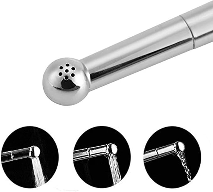 Home Shower Enema Kits Vaginal Anal Cleaner Anal Cleansing Nozzle Fit for Regulator Douche System for Men and Women, 59 inch Shower Hose