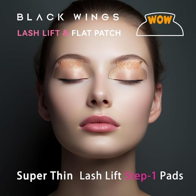 Korean Eyelash Perming Curler Lift Pads Eyelash Perm Pads Rods for LashLift Silicone for Eyelashes Makeup Beauty Tool Permanent (Wow)