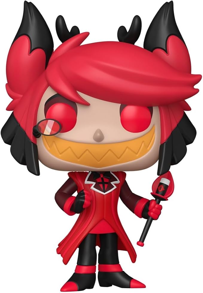 Funko Pop! Animation: Hazbin Hotel - Alastor - 1/6 Odds for Rare Chase Variant - Collectable Vinyl Figure - Gift Idea - Official Merchandise - Toys for Kids & Adults - Animation Fans