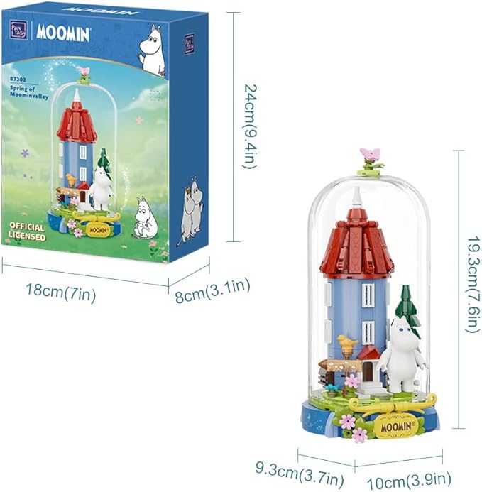 Spring-Themed Architecture Adult Building Block Set, Creative Construction Toy, Decorative Model, Ideal Gift for Hobbyists and Collectors