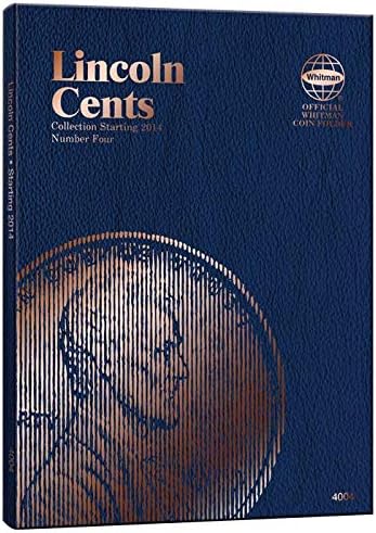 Whitman US Lincoln Cent Coin Folder Volume 4 Starting 2014 #4004