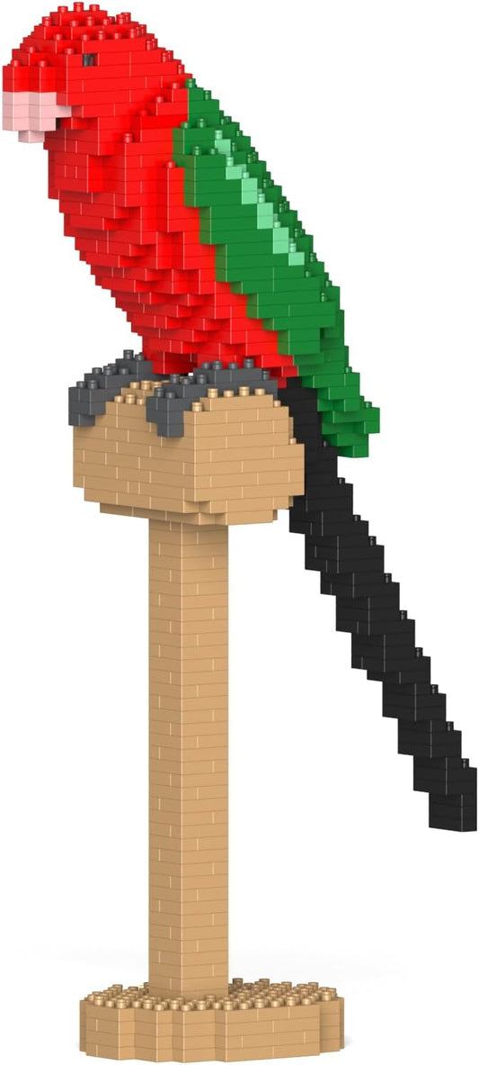 JEKCA King Parrot 01S | Parrot Plastic Building Blocks | Age 14+