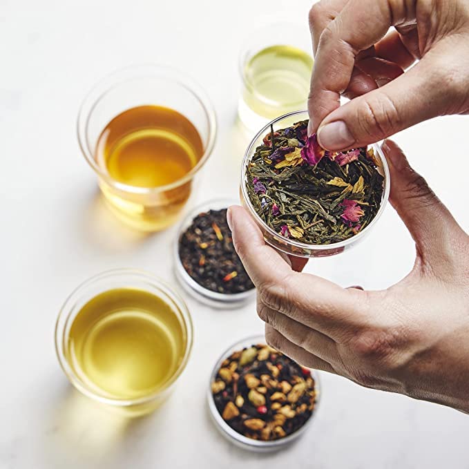 Palais des Thés Caffeine-Free Tea - L'Herboriste N∞95 Organic Energy Herbal Blend with Lemongrass, Ginger & Carrot - Premium Tea Bags, Serves 20 Cups