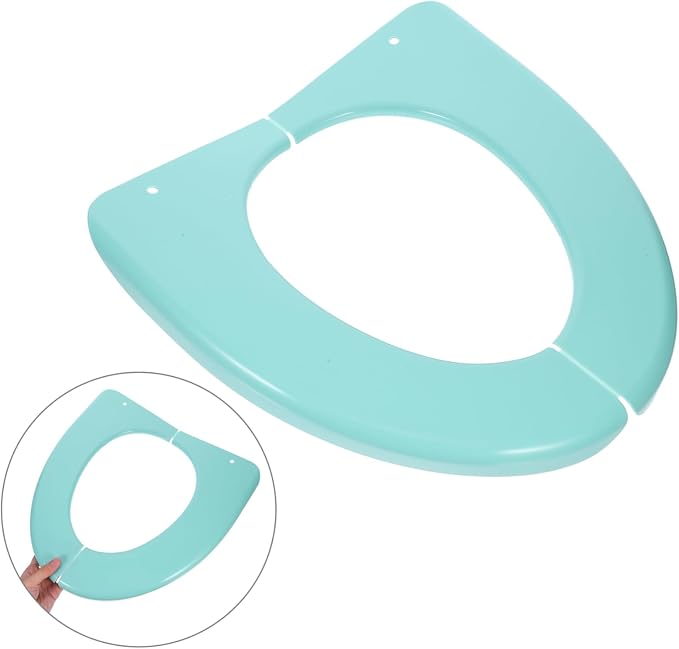 1pc Folding Potty Seat Cover for Potty Training Portable Toilet Training Seat Plastic Cushion for Home Travel Use