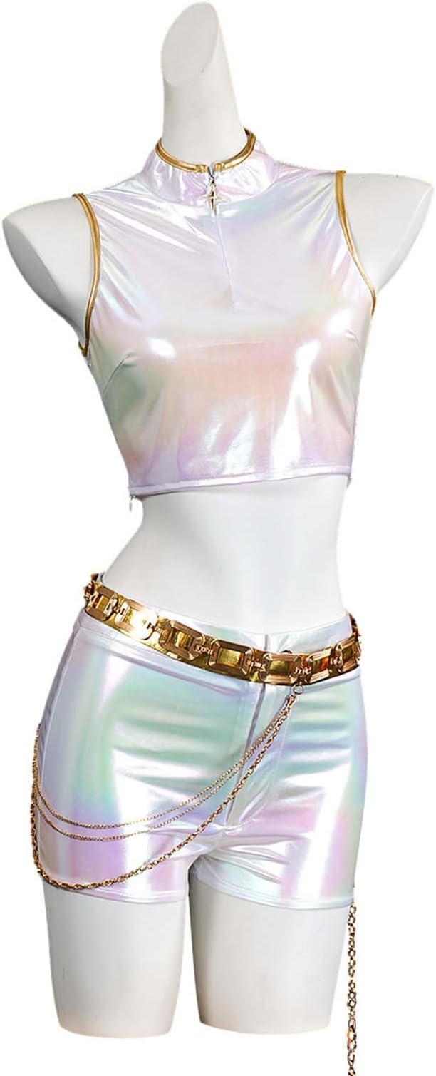 Skirt Set Dance Outfit Set Stage Costumes for Girls Party Costume