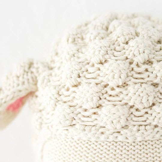 cuddle + kind Avery The Lamb Little 13" Hand-Knit Doll – 1 Doll = 10 Meals, Fair Trade, Heirloom Quality, Handcrafted in Peru, 100% Cotton Yarn