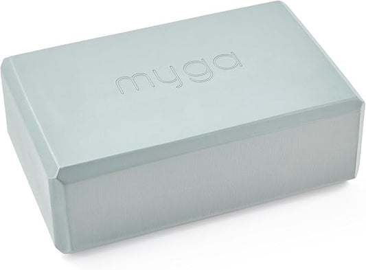 MYGA Yoga Block,Lightweight EVA Foam Yoga Brick,High Density Non-Slip Block for Yoga Poses, Pilates, Balance and Flexibility