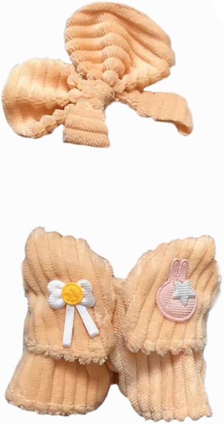 Clothes Set for 17cm Doll, 5 Pack Clothes & Outfit Pack for 17cm Dolls, Dolls Accessories for Collectors, No Doll Included (Set 2)