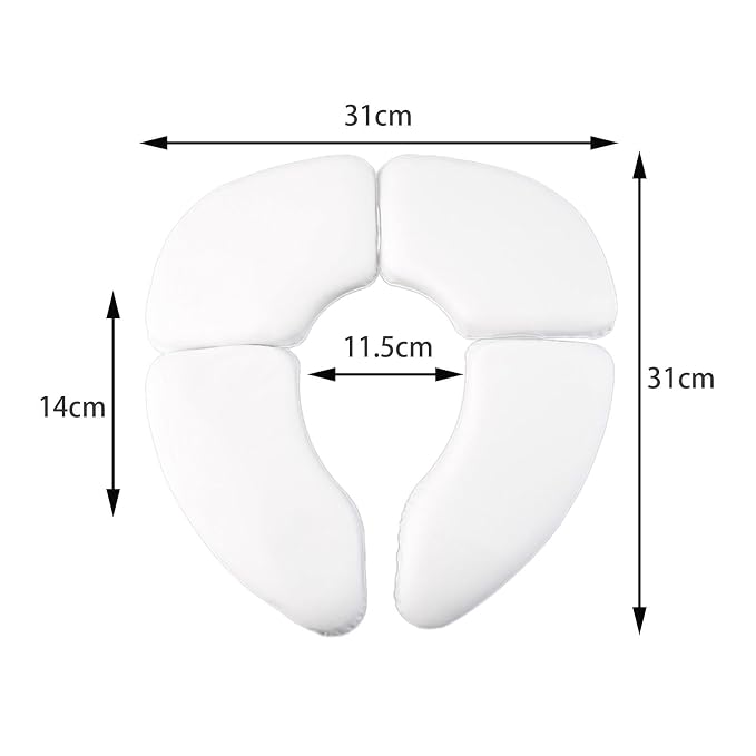 Foldable Potty Seat Training Seat Toilet Seat Cover Soft Comfortable for Children Portable for Child Kids Girl Travel