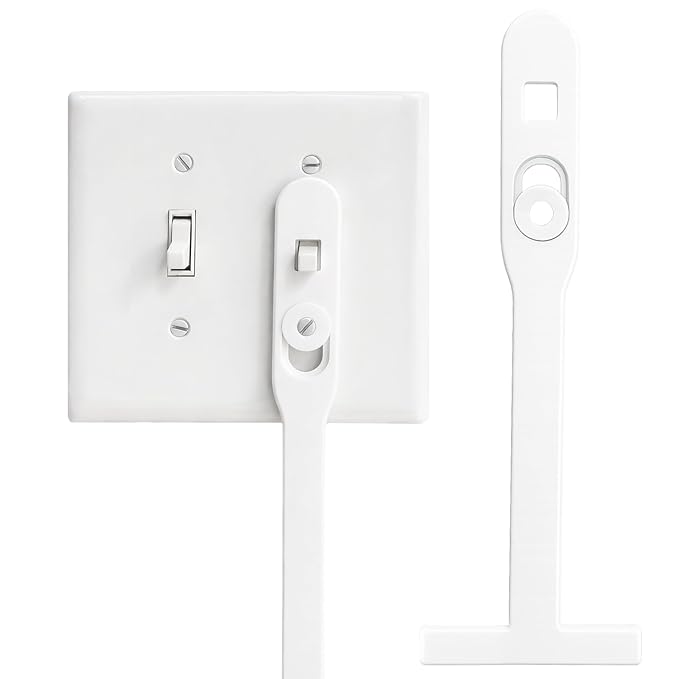 T Shape Light Switch Extender for Kids – Safe, Ergonomic & Easy Switch Reach Tool for Baby Nurseries, Kids’ Rooms, Daycare, Accessible Spaces