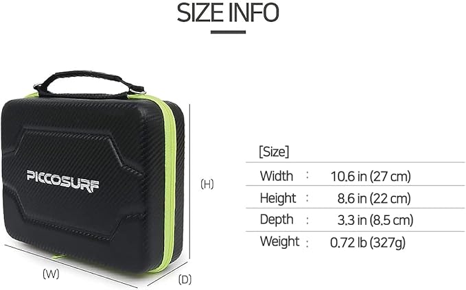 PICCOSURF Battling Tops Soft Carrying Cross Bag Case Storage Organizer with Shoulder Strap for Burst Spinning Tops Launcher Storage Box