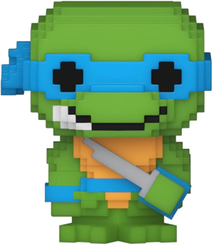 Funko Bitty POP! Teenage Mutant Ninja Turtles (TMNT) - Shredder, 4-Pack - 8-Bit Raphael, 8-Bit Donatello, 8-Bit Leonardo and A Surprise Mystery Mini Figure - 0.9 Inch (2.2 Cm) Collectable - Gift Idea
