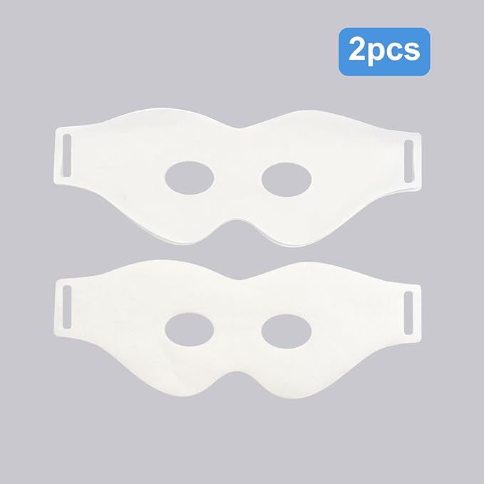 Disposable Non-Woven Eye Mask Sleeves, 2 Pcs – Soft Breathable Fabric Covers for Reusable Cooling Eye Mask,Designed for SportEmblema Hot Cold Therapy Masks