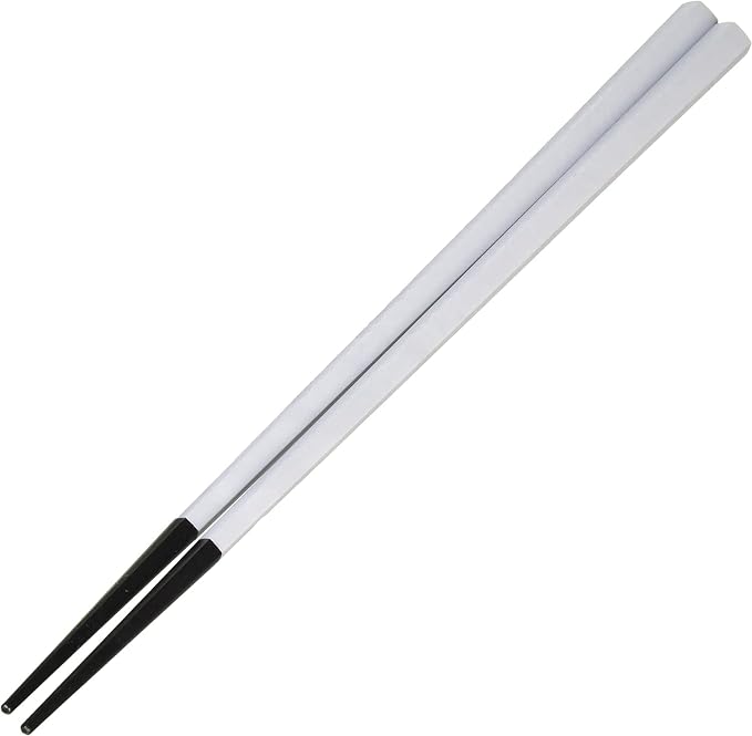 皿 ARAS Chopsticks reusable White 9.1 inches, made in Japan, Dishwasher-safe, Durable, Pentagon, Simple