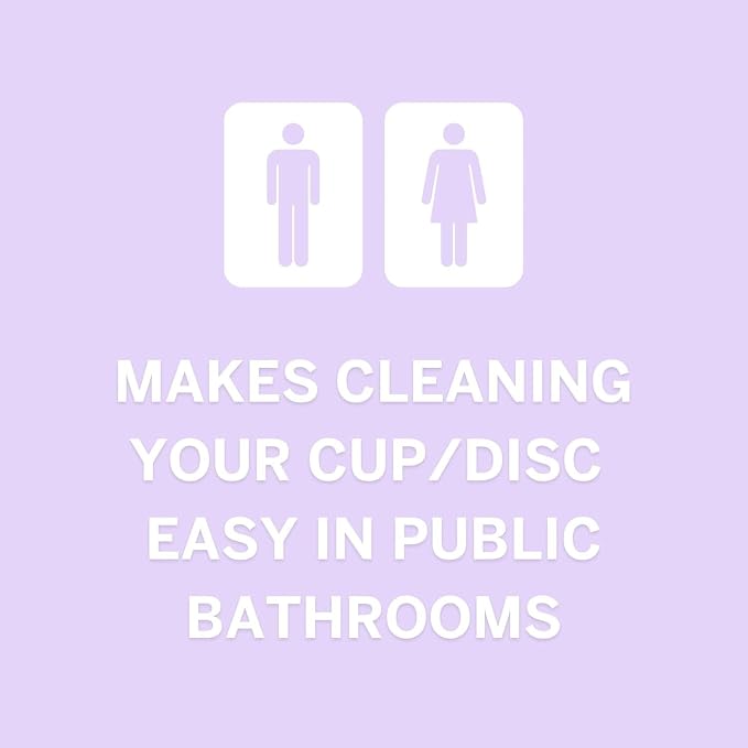 Pixie Feminine Wipes - Flushable, Biodegradable, & Ph Balanced - Individually Wrapped Packet Wipes for On The Go & Public Bathrooms - Wash & Cleaner For Your Menstrual Cups & Discs (1 Pack of 20)