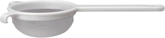 HIC Kitchen Double-Ear Fine Mesh Strainer, BPA-Free, 4-Inch, For Sifting Baking Ingredients, Straining, And Draining Soups And Sauces